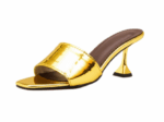 Stylish Gold Heels