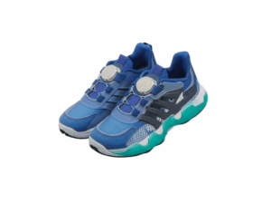 Blue Dial-Lace Sneakers