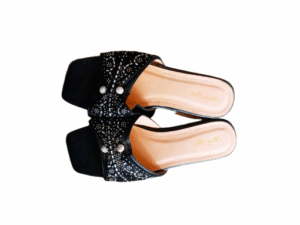 Black Slippers (Size 42)