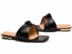 Andarina Black Slippers